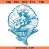 Coastal Cowgirl Mermaid Guitar Svg Png, Seaside Cowgirl Mermaid Svg Png, Coastal Western Svg Png