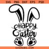 Happy easter SVG, Easter Bunny SVG, Boy Easter SVG, Easter Sign SVG