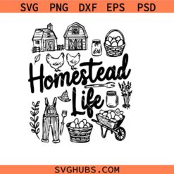 Homestead life svg, Farmer life svg, farming svg