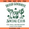 Irish Goodbye Svg, Cocktails St. Patrick Day svg, St Patrick Day svg
