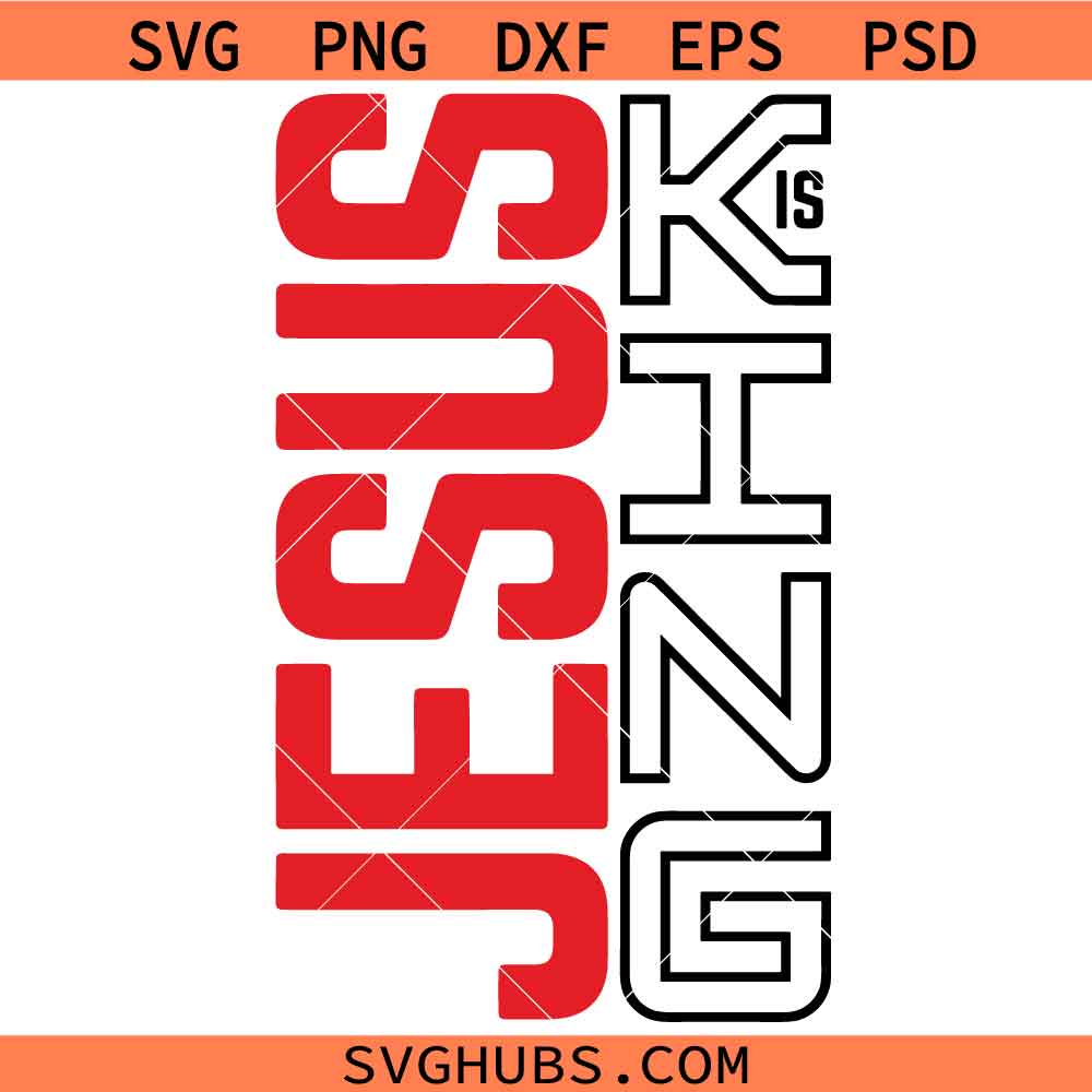 Jesus Is King SVG, Faith over Fear SVG, Believer SVG, Christian Shirt SVG