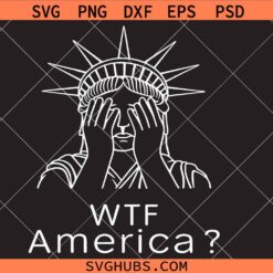 Lady Liberty Facepalm Svg Png, Political Sarcasm Svg Png, Statue of Liberty Svg Png, Embarrassed American Svg Png