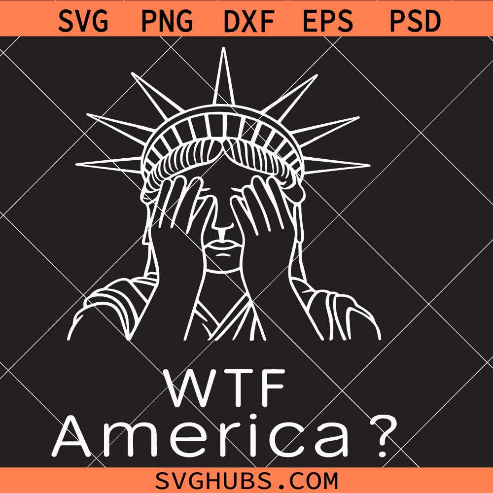 Lady Liberty Facepalm Svg Png, Political Sarcasm Svg Png, Statue of Liberty Svg Png, Embarrassed American Svg Png
