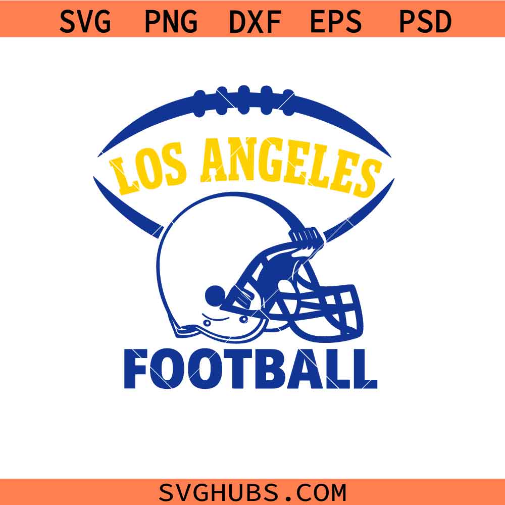 Los Angeles Football svg ,Football svg
