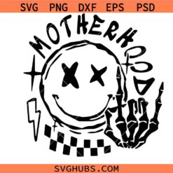 Mother Hood Svg, Trendy Mama Svg, Mom Life Svg, Cool Mom Club Svg