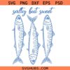 Salty But Sweet Svg Png, Fish Svg Png, Salty Svg Png, Summer Svg Png, Salty Summer Svg Png