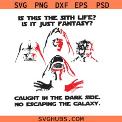 Sith Life Svg Png, Star Wars Svg Png, Darth Vader Svg Png, Bohemian Revenge Svg Png