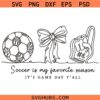 Soccer Is My Favorite Season Svg, Soccer Mom Svg, Soccer Fan SVG, Soccer Jersey SVG