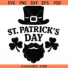 St Patrick Day hat SVG, St. Patrick's Day svg, Leprechaun SVG