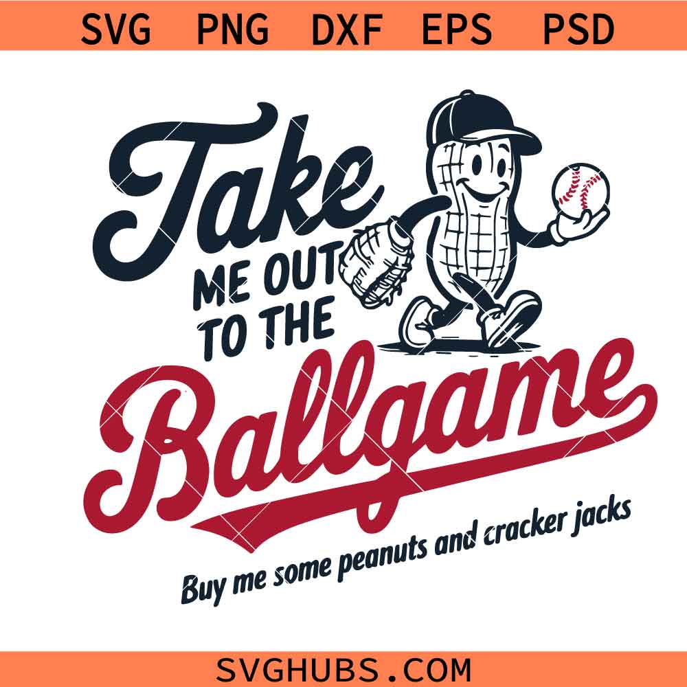 Take Me Out To The Ball Game svg, Trendy Game Day Mom svg, Baseball Mama Svg, Game Day Svg