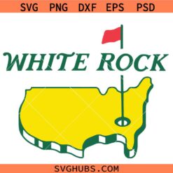 White Rock Golf Party SVG, Masters golf party SVG, Golfer Shirt SVG