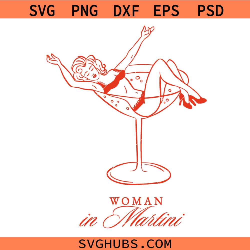 Cowgirl Girl Woman in Martini Glass Svg Png, Bachelorette Party Svg Png, Cowgirl Martinis Svg Png