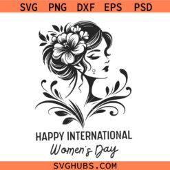 Women's Day Svg Png, International Women's Day Svg Png, 8 March Svg Png