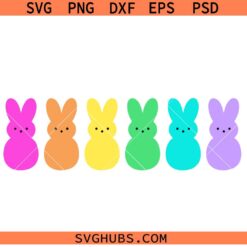 Easter Bunny Peeps SVG, Easter Peeps SVG, Easter SVG, Easter Bunny SVG