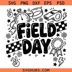 Field day SVG PNG, School games SVG PNG