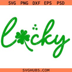 Lucky SVG PNG, Lucky nurse SVG PNG, ST Patrick day SVG PNG