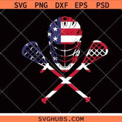 American Flag Lacrosse Helmet SVG, Lacrosse Hoodie svg, Lacrosse Love svg, Lacrosse Stick Svg