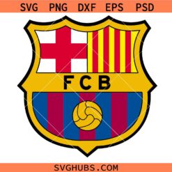 Barcelona FC Logo Svg Png, Soccer Team Svg Png, La Liga Svg Png, Barcelona Logo Svg Png