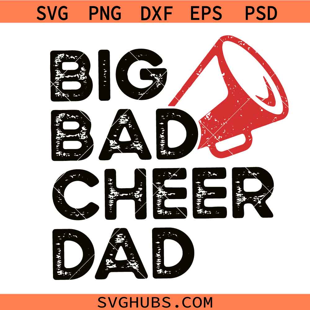 Funny Cheer Dad Png Svg, Cheer Dad Svg, Dad Life Svg, Cheerleader Dad Svg, Cheer Life Svg, Sports Svg