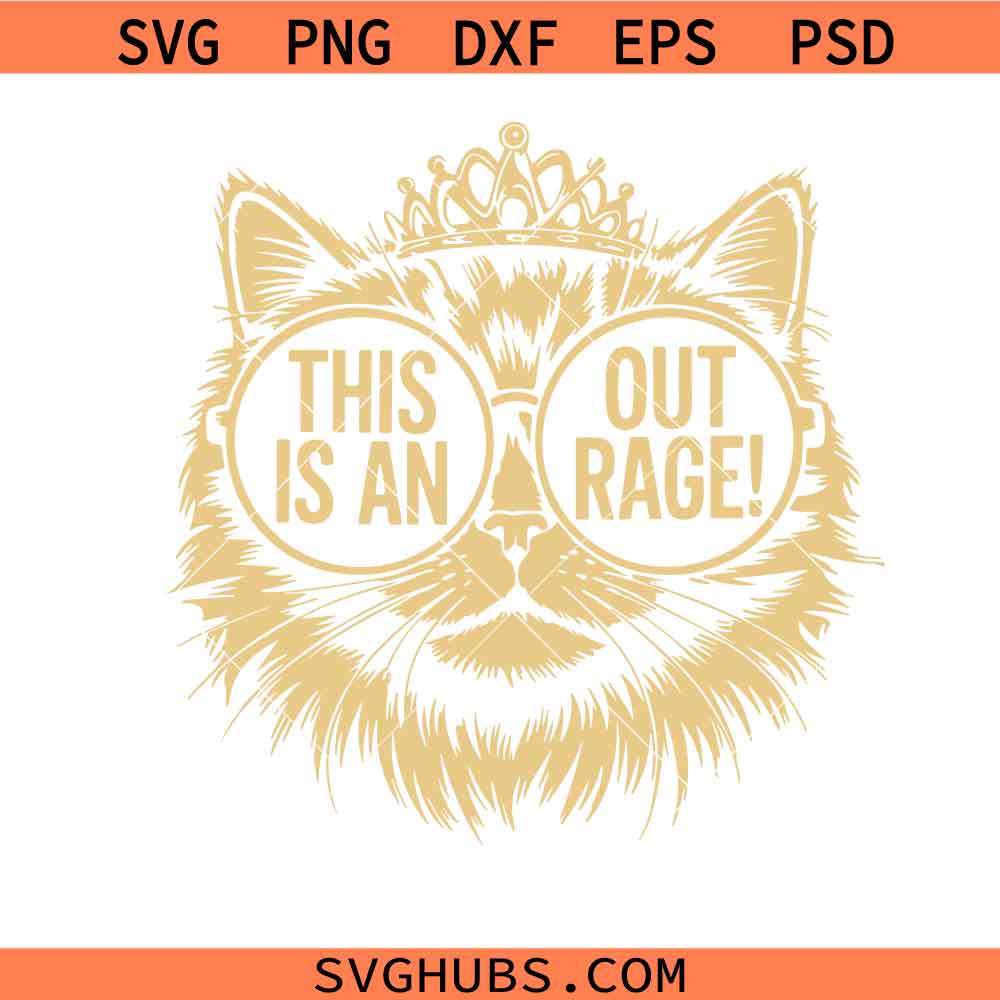 Dungeon Crawler Carl Png SVG, This Is An Outrage Princess Donut And Mongo Design svg, Fantasy Book Reader Png SVG