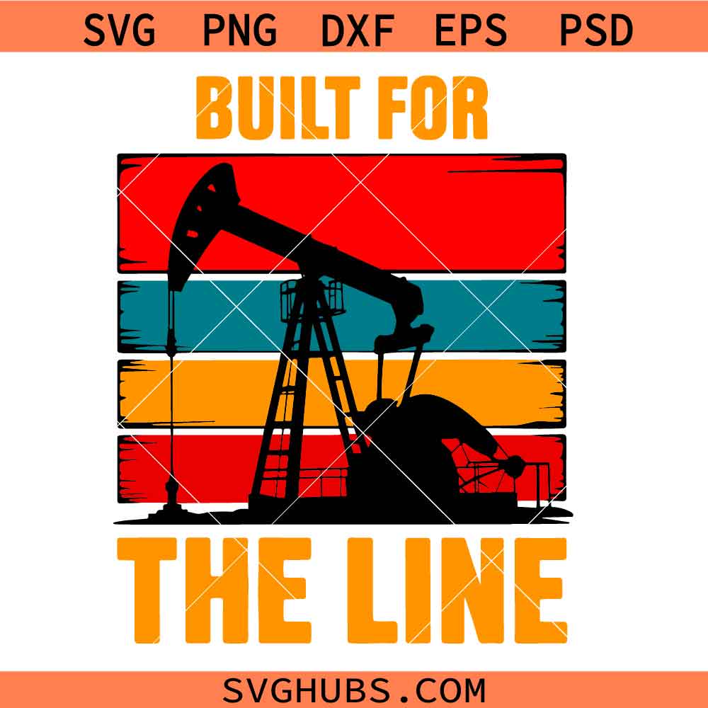 Industrial Oilfield svg png, Pump Jack svg, Roughneck Life svg png