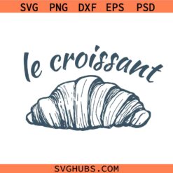 Croissant PNG SVG, French Bakery svg