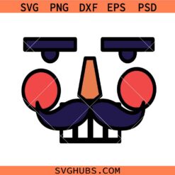Nutcracker svg, Nutcracker face svg