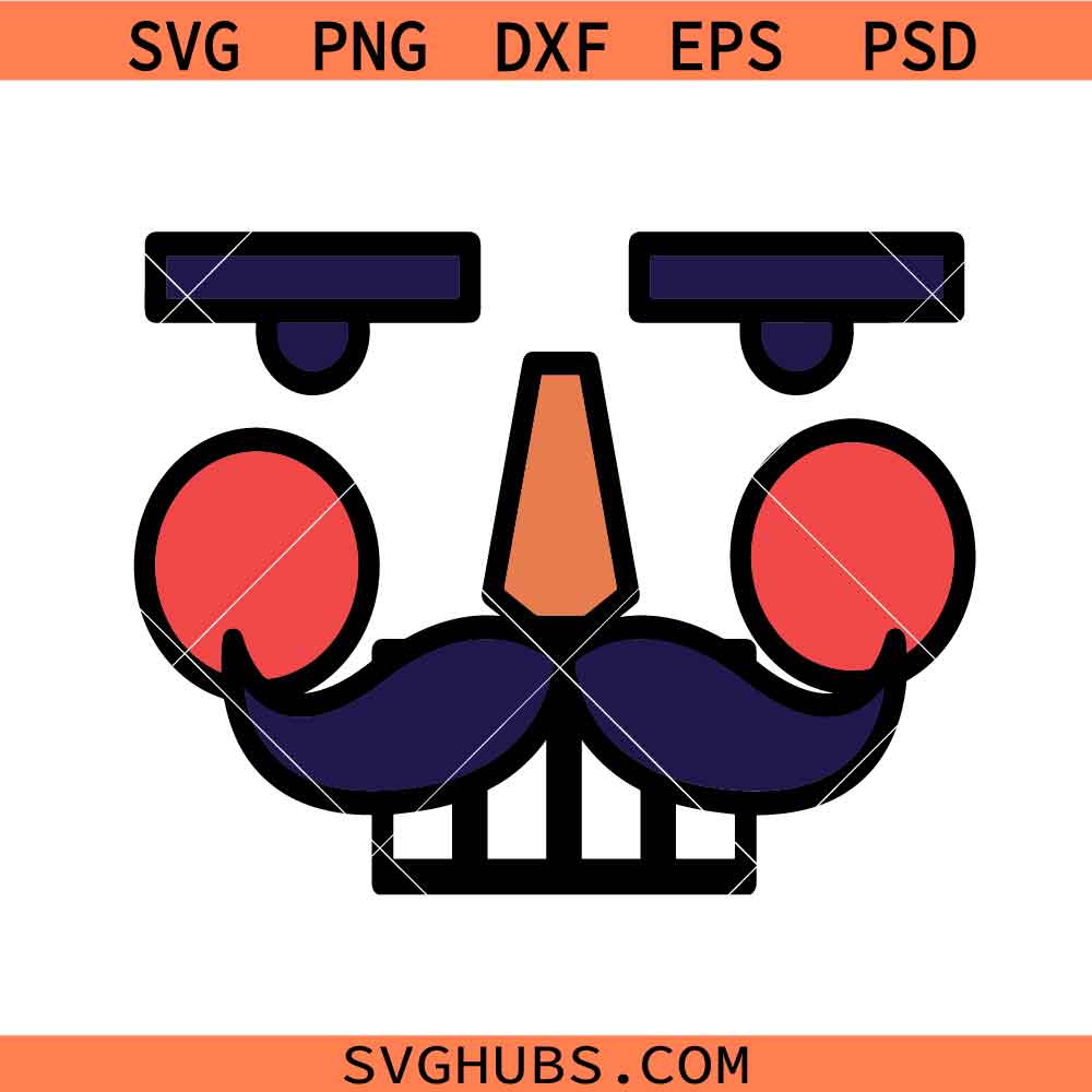 Nutcracker svg, Nutcracker face svg