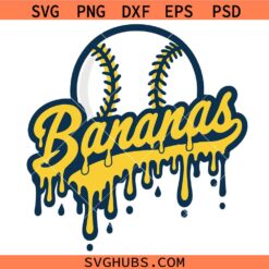 Savannah banana Svg Png, Trendy Summer Fruit Svg Png, Banana Lover Svg Png
