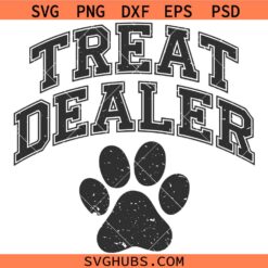 Treat Dealer Svg Png, Paw Svg Png, Dog Lover Svg Png, Dog Paw Svg Png, Pet Lover Svg Png