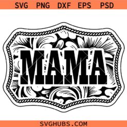 Country Western mama SVG, Sassy Southern Cowgirl SVG, Hat Patch Design SVG