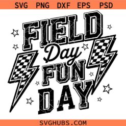 Field Day Fun Day SVG, Field Day Vibes svg, School Game Day svg