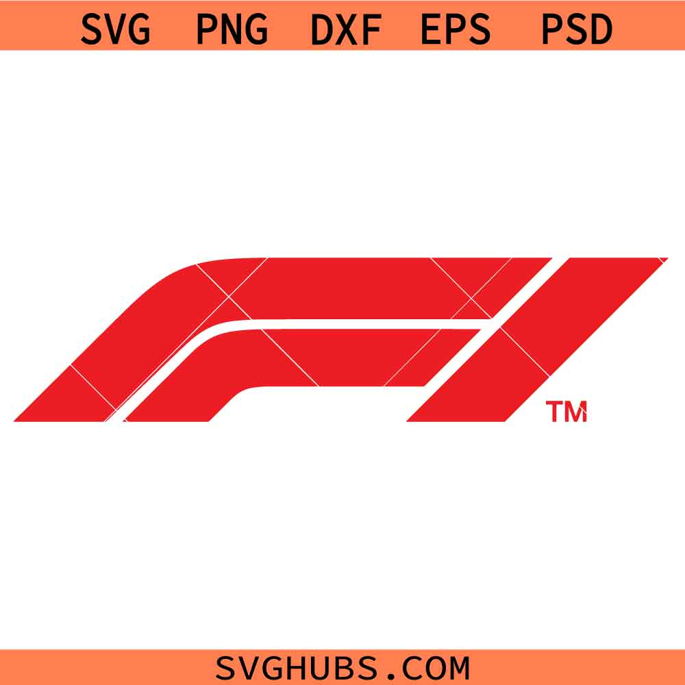 Formula one logo SVG, Formula 1 SVG, Racing Logo svg, F1 SVG, Driver SVG