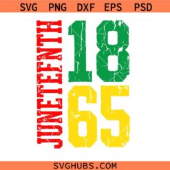 Juneteenth 1865 SVG, Black History month svg, Juneteenth svg
