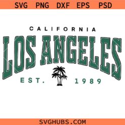 Los Angeles SVG,Los Angeles California PNG SVG, LA College SVG