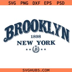 New York Brooklyn PNG Svg, Brooklyn 1898 Tee svg, Brooklyun New York svg