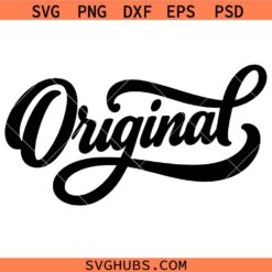 Original SVG, Original Logo SVG, Original Stamp SVG, Original Icon SVG