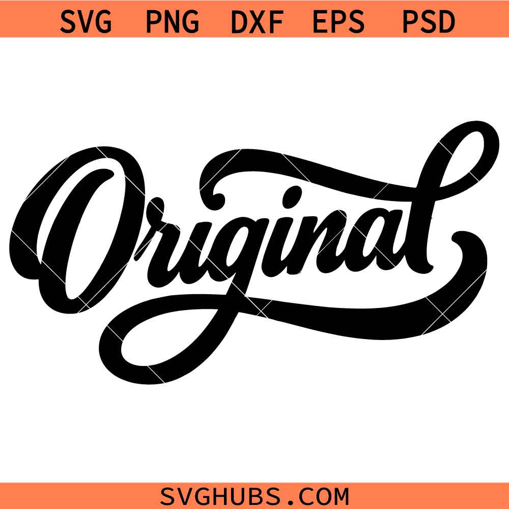 Original SVG, Original Logo SVG, Original Stamp SVG, Original Icon SVG