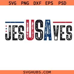 Jesus Saves Usa Svg, Christian 4th Of July svg, Religious Svg, Christian American Flag SVG