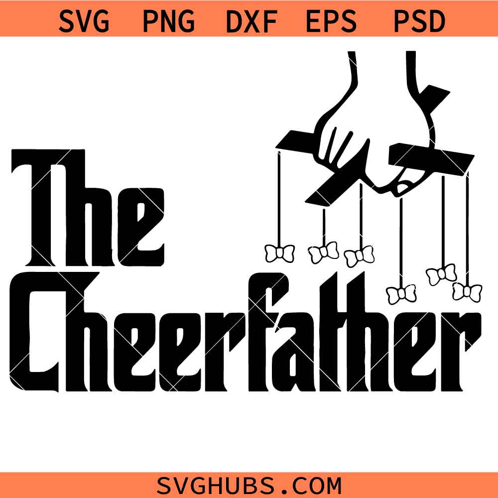 The Cheer Father svg, Dad svg, father svg, Cheer Dad svg