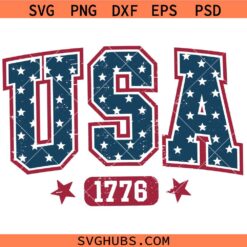 USA 1776 SVG, Independence Day Svg, 4th Of July Svg, Patriotic SVG