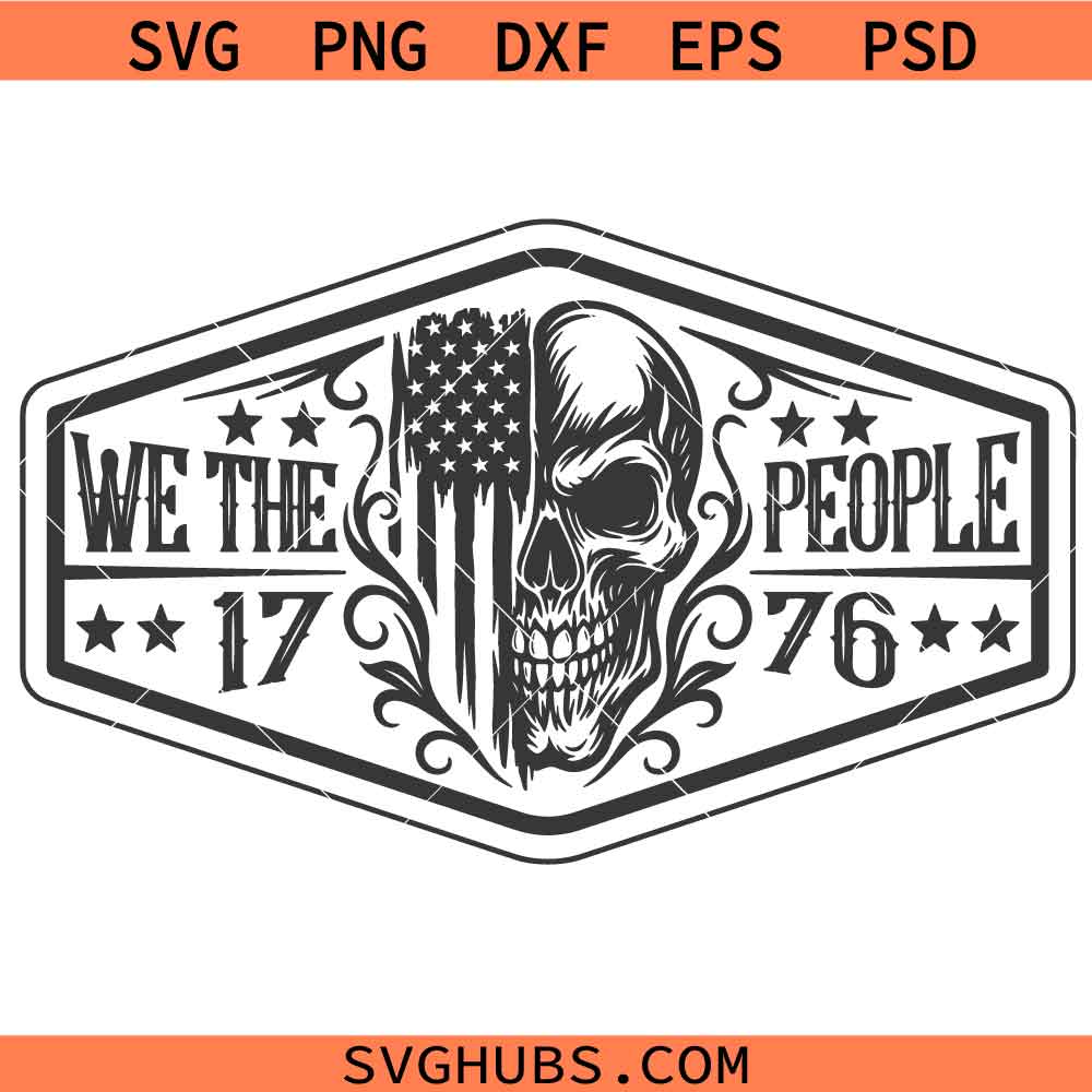 We the people hat patch SVG, 250 Years of Freedom 1776–2026 SVG, Patriotic SVG, American Flag SVG
