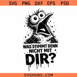 What's wrong with you Funny seagull SVG, Funny svg, Beach Sign svg, Seagull svg