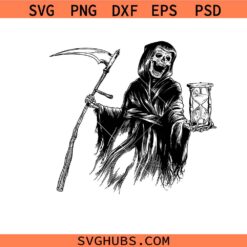 grim reaper svg, skull svg, death svg, skeleton svg, halloween svg
