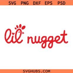 Lil Nugget Baby Svg, new to the crew svg, adorable baby svg, new baby svg