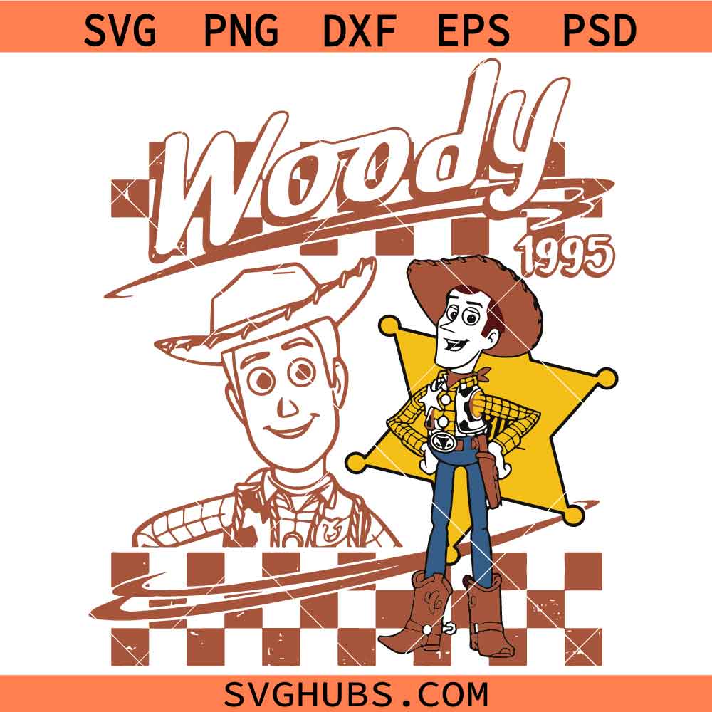 Woody Disney Pixar Toy Story SVG, Disney Pixar Woody SVG, Disney Toy Story SVG
