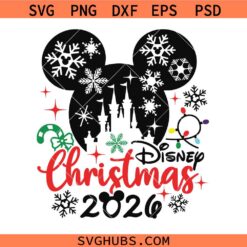 Disney Christmas 2026 SVG, Disneyland Christmas svg, Christmas Cartoon svg