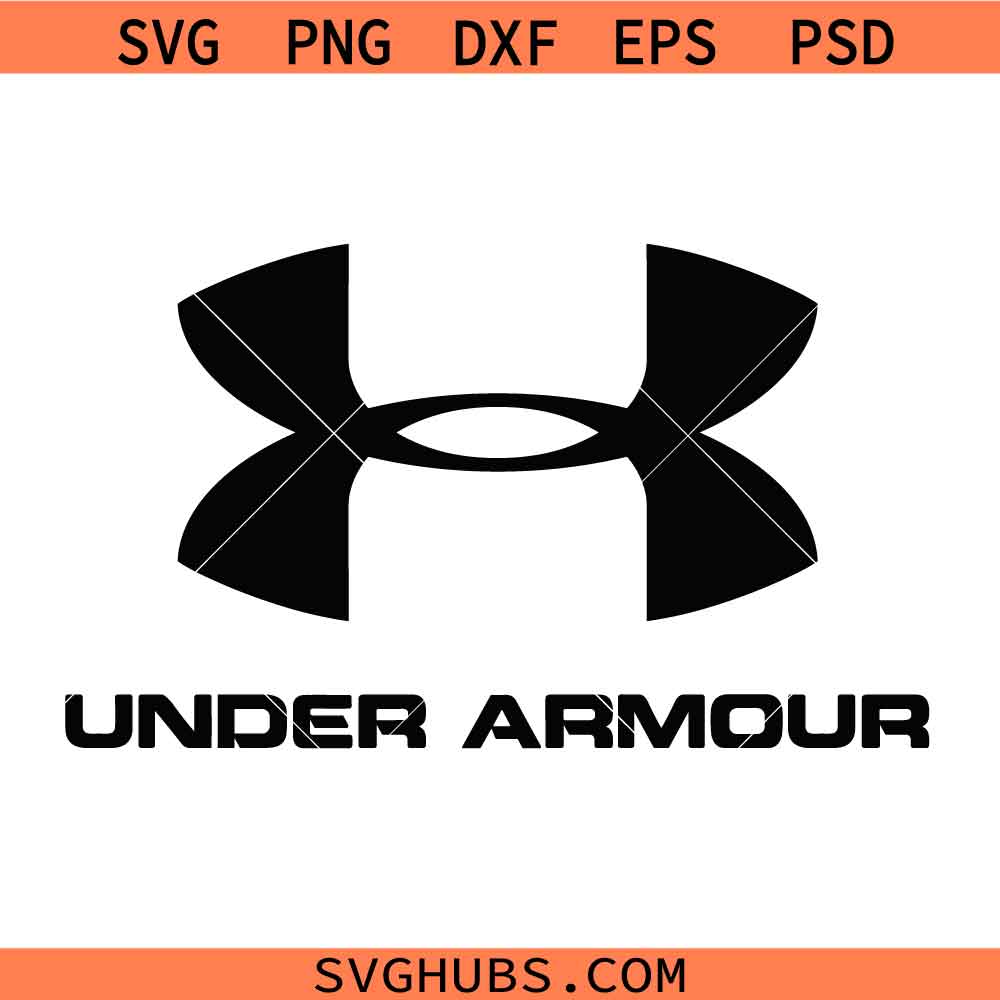 Under Armour Logo SVG, American sportswear company SVG, Brand Assets SVG