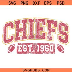Chiefs 1960 SVG, Red Kingdom KC 1960 svg, LVIII champs SVG  