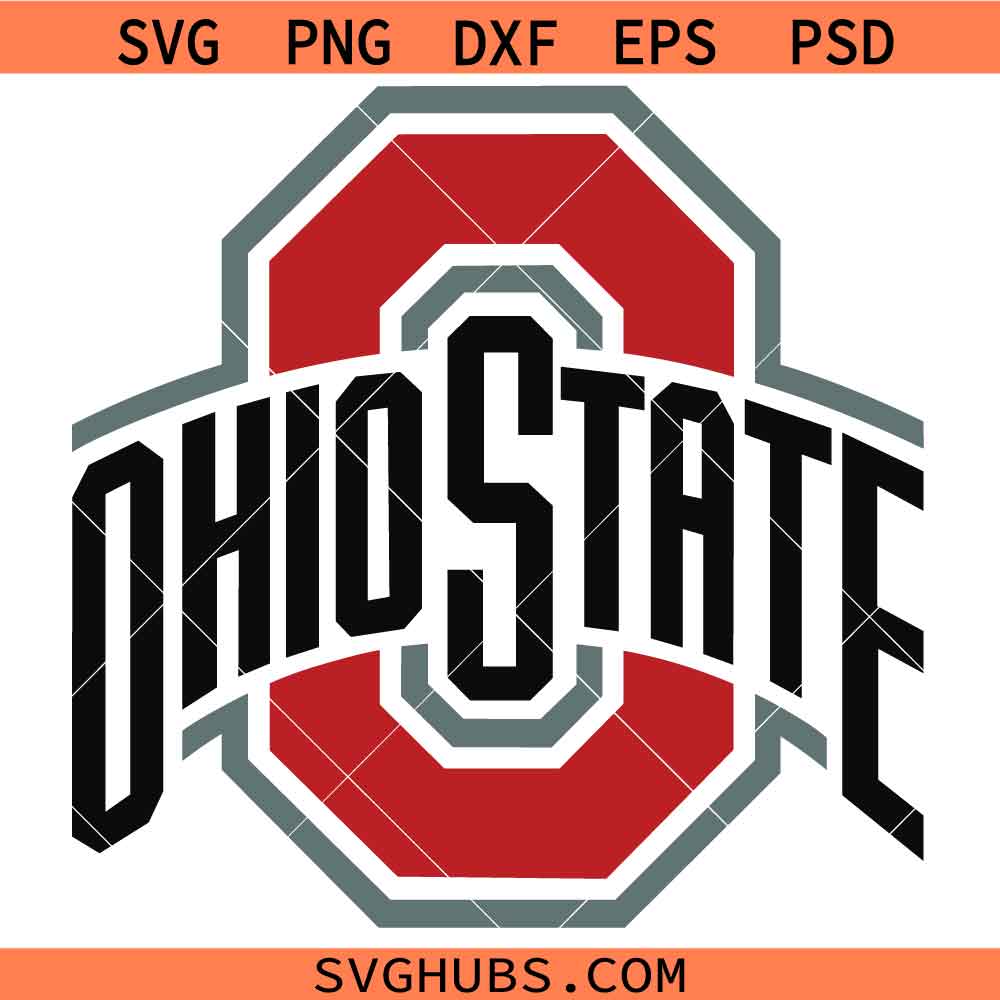 Ohio State Buckeyes SVG, Ohio State Football SVG, College Game Day SVG